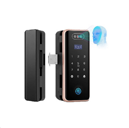 Anjielo smart 3D face recognition door lock for home safe and user-friendly glass door access system