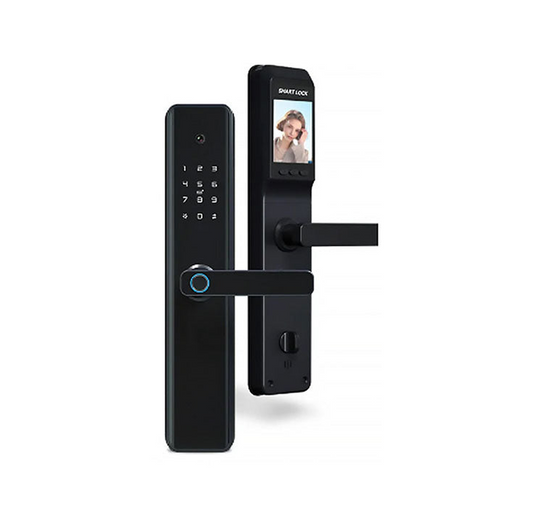 Anjielo Biometric Access Control System Security Smart Door Lock Supports Multiple Languages Remote Access
