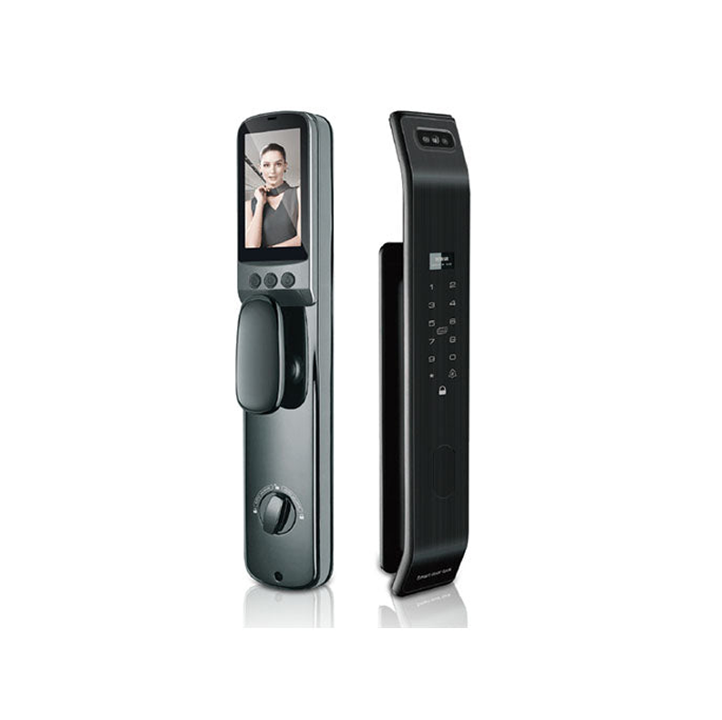 Anjielo Face Recognition 3D Digital Smart Lock Fingerprint Password Electronic Door Lock RFID NFC Card Multiple Door Opening Methods Suitable for Home Apartments