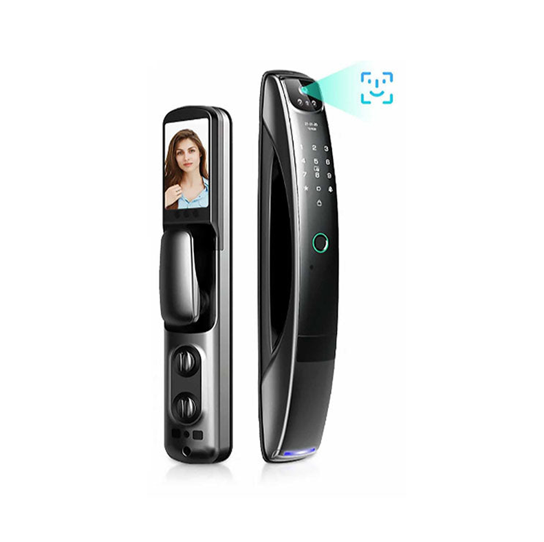 Anjielo Secure WiFi Door Lock Supports Tuya App Facial and Fingerprint Recognition Smart Lock System