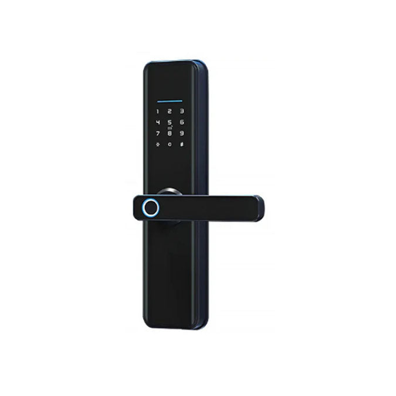 Anjielo smart aluminum alloy door lock with fingerprint recognition password suitable for hotel and home security protection