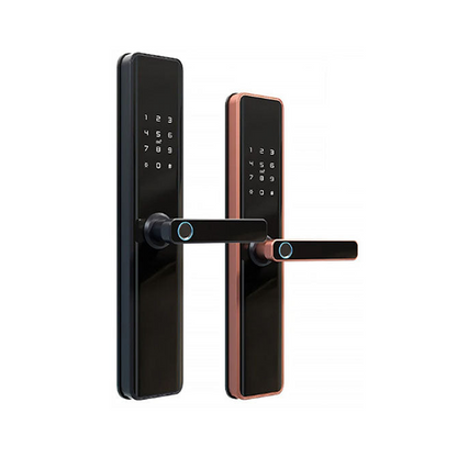 Anjielo fingerprint smart door lock visual monitoring with camera to protect home security support TUYA APP remote mobile phone assistance