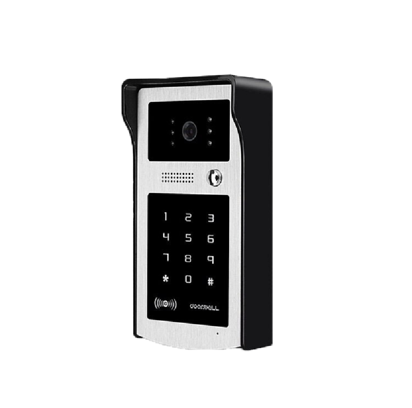 Anjielo home wired doorbell RFID video camera supports card password unlocking and can be connected to video intercom