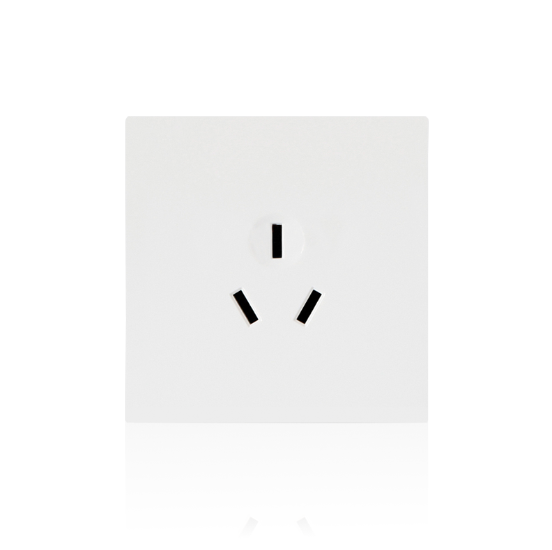 Anjielo 3-hole socket 16A zero live wire PC flame retardant material wireless connection ZigBee 3.0 socket