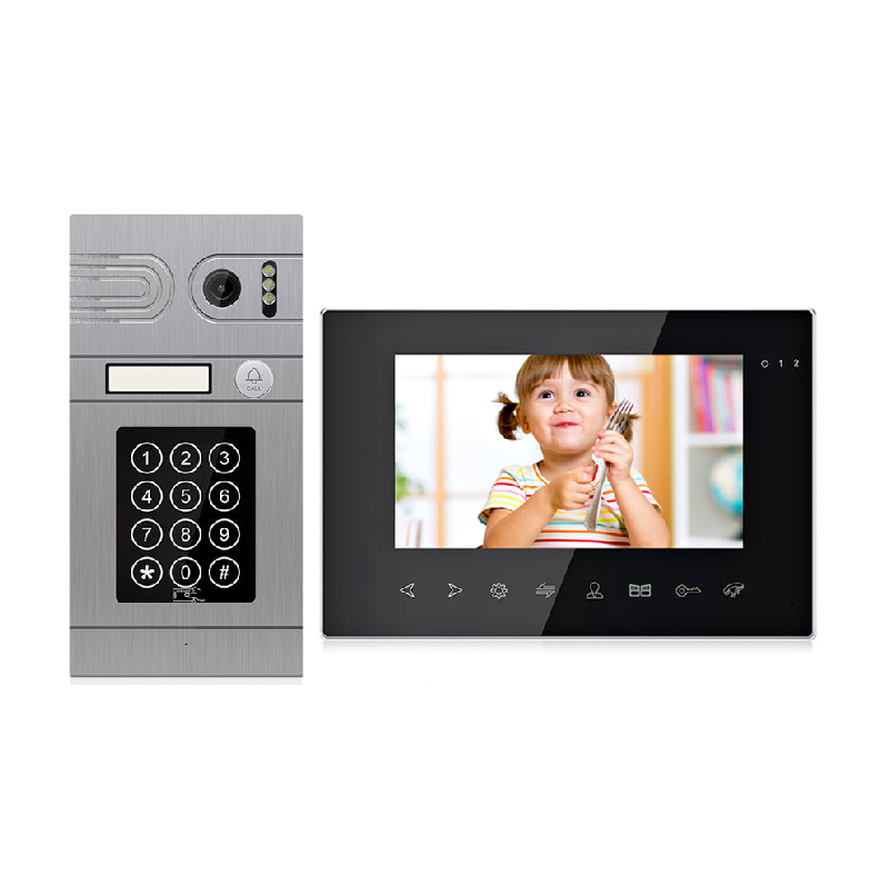 Anjielo 7-inch Tuya Smart Mobile App Wifi Home Intercom System Video Doorbell 1080P Screen Support Electric Lock Remote Control