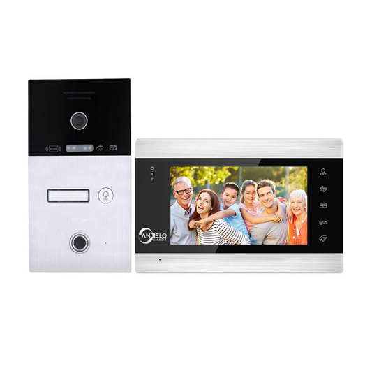 Anjielo 7-inch apartment WIFI video intercom 1080P video doorbell 1/2/3 floor WIFI doorbell Tuya video intercom