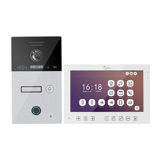 Anjielo 7-inch 1080P video apartment WIFI video intercom 1/2/3 floor WIFI doorbell Tuya home video intercom system