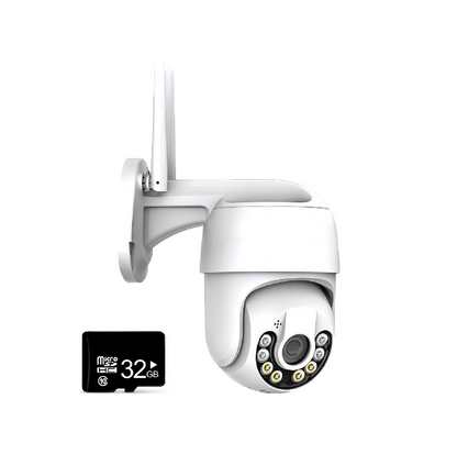 Anjielo Smart WIFI 3MP Full Color Night Vision Tuya App Remote Control Home Security Protection IP Camera Outdoor Video Surveillance