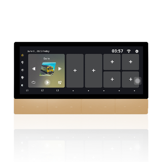 Anjielo smart 6-inch IPS display central control panel tuya device supports Zigbee control scene touch screen