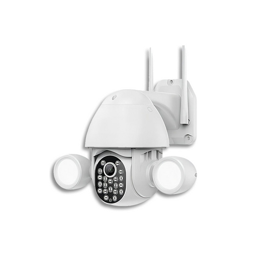 Anjielo Motion Detection Color Night Vision Auto Tracking WiFi Pan-Tilt 360° View 3MP Security Camera for Home Security