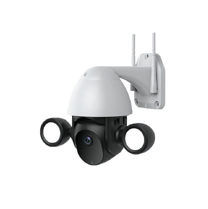 Anjielo 3MP Tuya Color Night Vision Home Security Camera WiFi Camera Outdoor 30m Auto Tracking Photo Alarm PTZ IP Camera