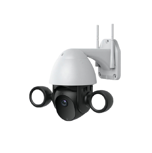 Anjielo 3MP Tuya Color Night Vision Home Security Camera WiFi Camera Outdoor 30m Auto Tracking Photo Alarm PTZ IP Camera
