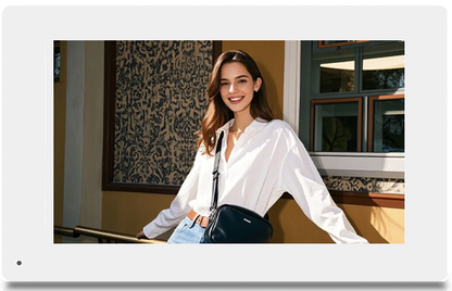 AnjieloSmart Newest Tuya Smart Wi-Fi Video Door Phone System Large Size FHD 1080P RFID Card Fingerprint Passcode Unlock for Apartments