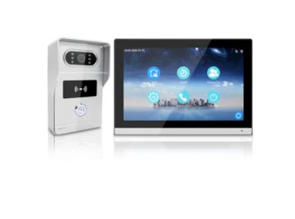 Anjielo Smart 1080P Waterproof Video Doorbell Night Vision with Motion Detection IP Video Intercom System fOR Multi-Users