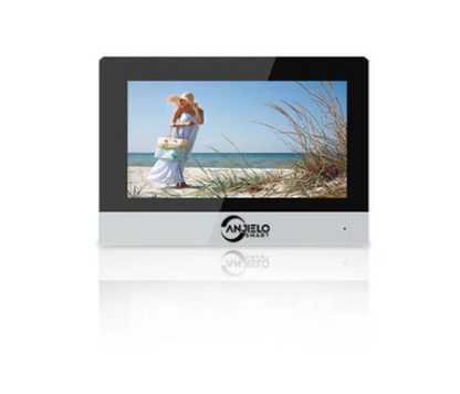 Anjielo Smart 1080P 2 Wired 7 Inch Video Intercom Display Support Tuya App and Monitor For Unlocking
