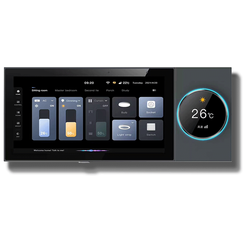 Anjielo 6-inch high-definition LCD smart home interconnection APP remote control operation control panel for smart home devices