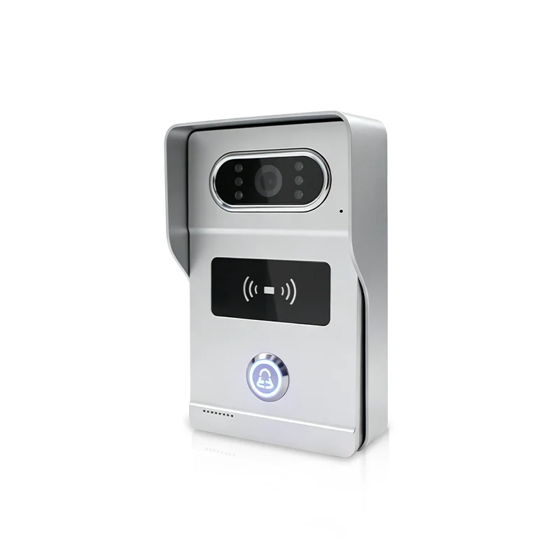 Anjielo Tuya Smart Home Villa Security Video Doorbell Infrared Night Vision 4 Wire Video Intercom System