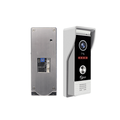 Anjielo Metal Doorbell Video Intercom Outdoor Unit Compatible CVBS/720P/1080P IP65 Waterproof Infrared Night Vision With RFID Swipe Card