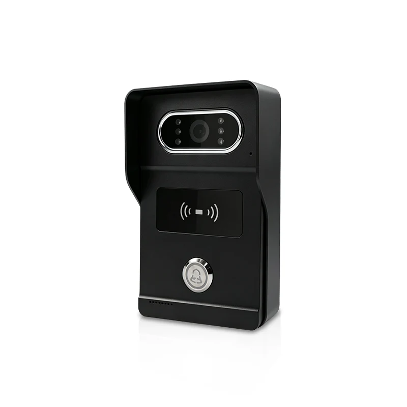 Anjielo Tuya Smart Home Villa Security Video Doorbell Infrared Night Vision 4 Wire Video Intercom System