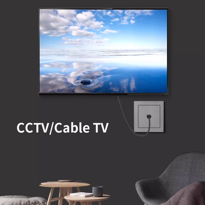 AnjieloSmart TV Panels have Stable Output/Good Compatible TV Control Smart Switch and Sockets for Smart Home