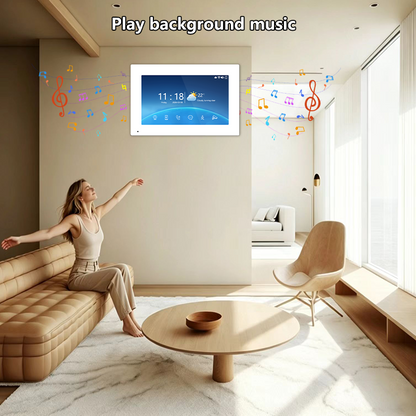 Anjielo 7 Inch 4-Wire Screen Villa Apartment Tuya Smart Life  Motion Detection Video Intercom System