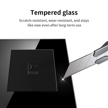 AnjieloSmart European Standard 86 Single-Position Telephone Socket Panel Wall Telephone Line Socket