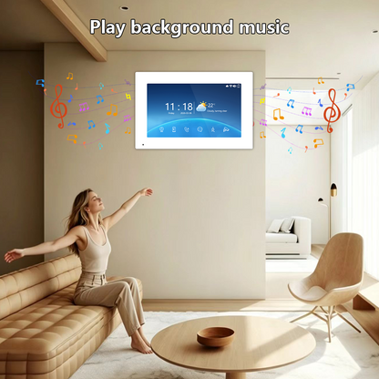 Tuya WiFi 4-Wire Video Door Phone Intercom | IP65 Waterproof Door Station + 7/10 Inch Touch Indoor Monitor for Villa