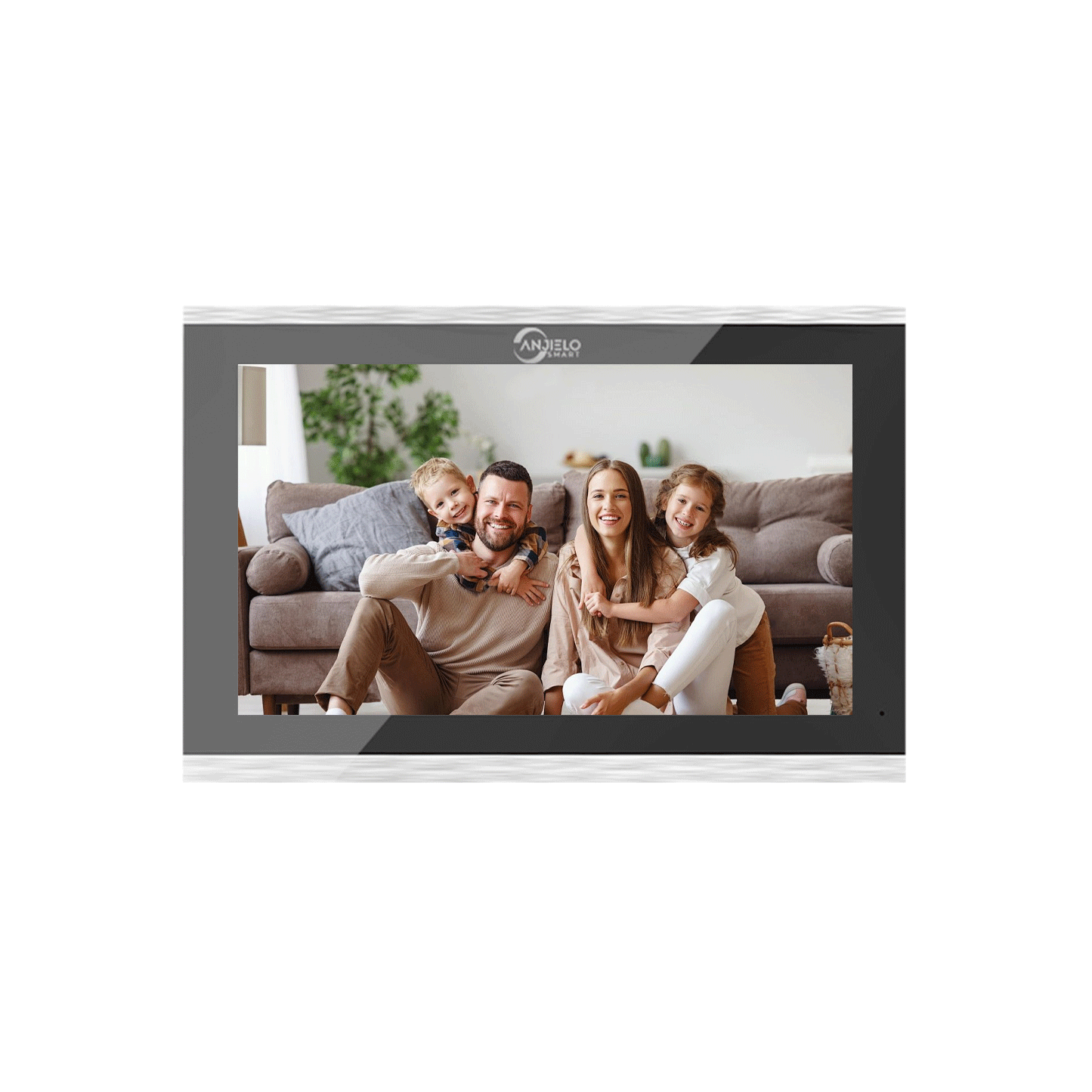 Anjielo with infrared night vision HD 1080p camera, 148° ultra-wide field of view, with camera and monitor family villa apartment viewing system