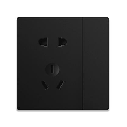 Anjielo five-hole socket with button supports zigbee3.0 zero-live wire PC flame retardant material smart socket
