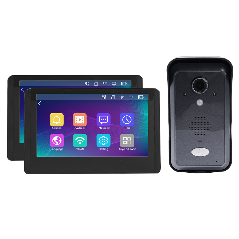 ANJIELOSMART TUYA WIFI HALOW  Wireless VIDEO DOORBELL - Easy Install Video Intercom for Home, HD 1080p, Real-Time Alert, iOS/Android App