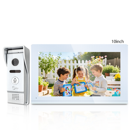 Anjielo Tuya Economic IP65 Waterproof 4-Wire Video Door Phone Intercom System for Villa Home