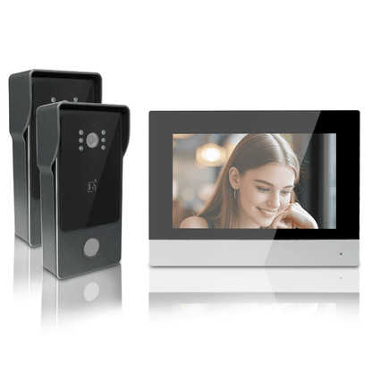 Anjielo intelligent wired video intercom system real-time 1080p detection,Surveillance and anti-theft kit