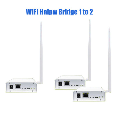 Anjielo Wifi Halow Wireless Bridge Enhanced Version for 3km Long Distance Transmission Faster Speed and Stronger Penetration