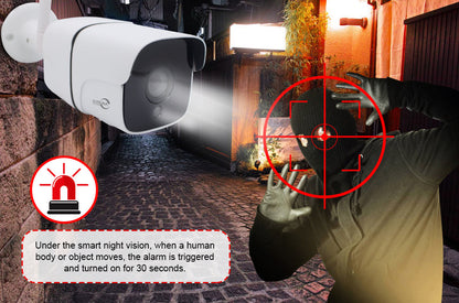 Anjielo 1000m long range night Vision WIFI camera device Smart home security and protection 2 megapixel Tuya WIFI HaLow webcam