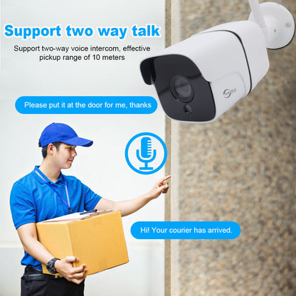 Anjielo 1000m long range night Vision WIFI camera device Smart home security and protection 2 megapixel Tuya WIFI HaLow webcam