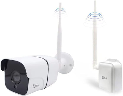 Anjielo 1000m long range night Vision WIFI camera device Smart home security and protection 2 megapixel Tuya WIFI HaLow webcam
