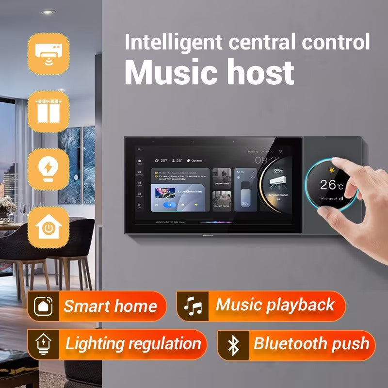 Anjielo 6-inch high-definition LCD smart home interconnection APP remote control operation control panel for smart home devices