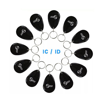 Anjielo Black Access Card IC Card Or ID Card Video Intercom Accessories Custom Epoxy Cards