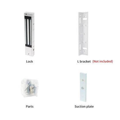 smart door lock Flush Mount 180Kg 12V Electric Magnetic Electromagnetic Lock for Door Gate Access