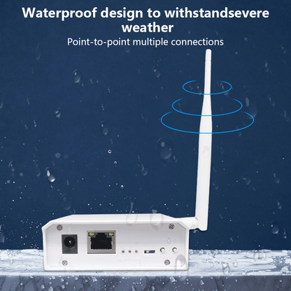 Anjielo Range Fast Transmission Speed, Strong Penetration 1km Distance High Gain 2.4& IEEE 802.11ah Antenna WiFi HaLow Wireless Bridge Extender