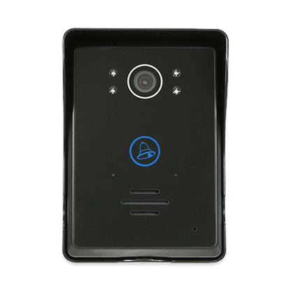 Anjielo 2.4GHz Wireless 7 Inch Touch Button Video Door Access System Video Door Phone Intercom Unlock Home Security