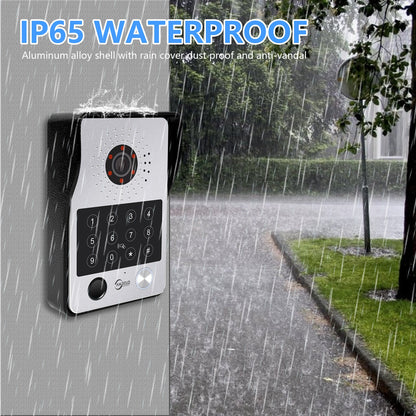 Anjielo Smart Tuya iDVR 1080P Smart Home Doorbell Large 15.6 Inch Video Intercom Control System WiFi Video 4 Split Screen IP Doorbell