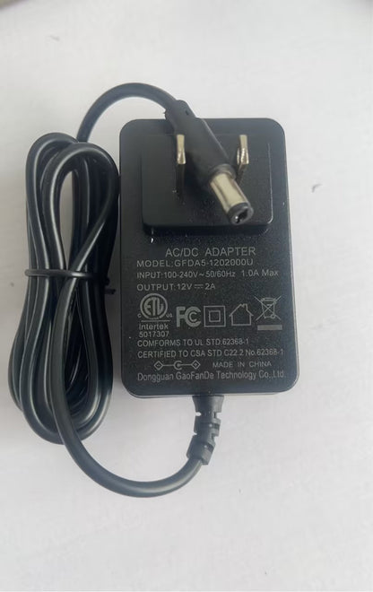 Anjielo Video intercom and camera DC power adapter supply 12V-15V, suitable for all models of ANJIELO store video intercom system and camera power adapter