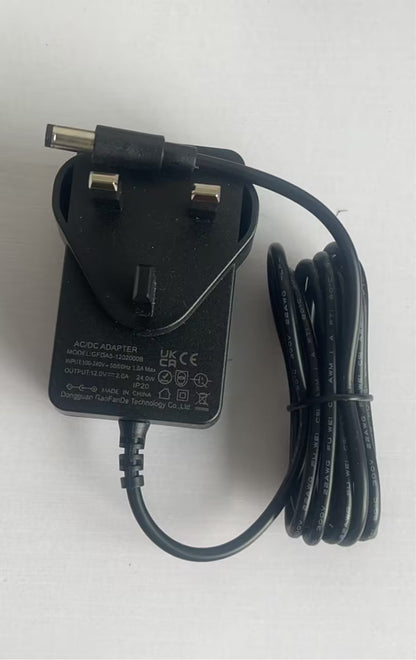 Anjielo Video intercom and camera DC power adapter supply 12V-15V, suitable for all models of ANJIELO store video intercom system and camera power adapter
