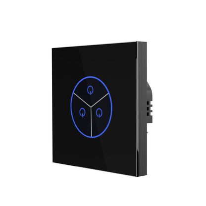 Anjielo Tuya WiFi Smart Wall Switch 1/2/3 Group Touch Smart Touch Sensor LED Light Switch Smart Home