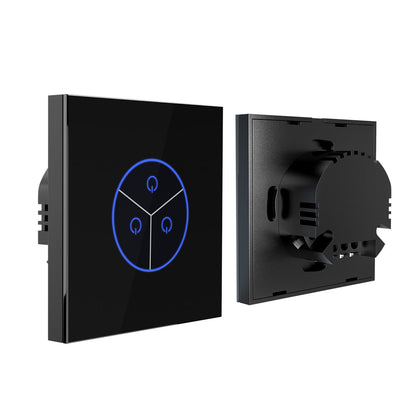 Anjielo Tuya WiFi Smart Wall Switch 1/2/3 Group Touch Smart Touch Sensor LED Light Switch Smart Home