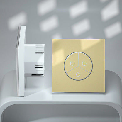 Anjielo Tuya WiFi Smart Wall Switch 1/2/3 Group Touch Smart Touch Sensor LED Light Switch Smart Home