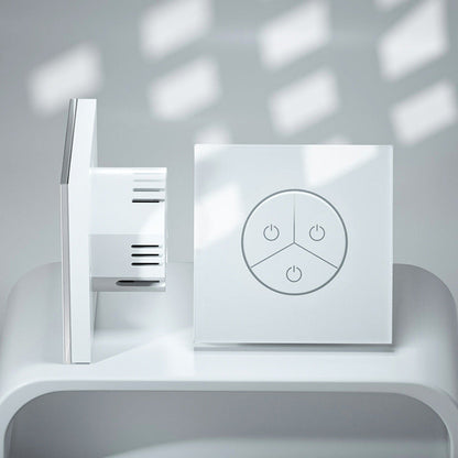 Anjielo Tuya WiFi Smart Wall Switch 1/2/3 Group Touch Smart Touch Sensor LED Light Switch Smart Home