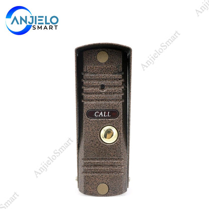 Anjielo smart doorbell intercom protects home security infrared night vision outdoor call video intercom doorbell