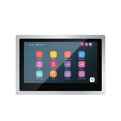 Anjielo Smart for Video Intercom System with Motion Detection iDVR 15.6 Inch Touch Screen Monitor